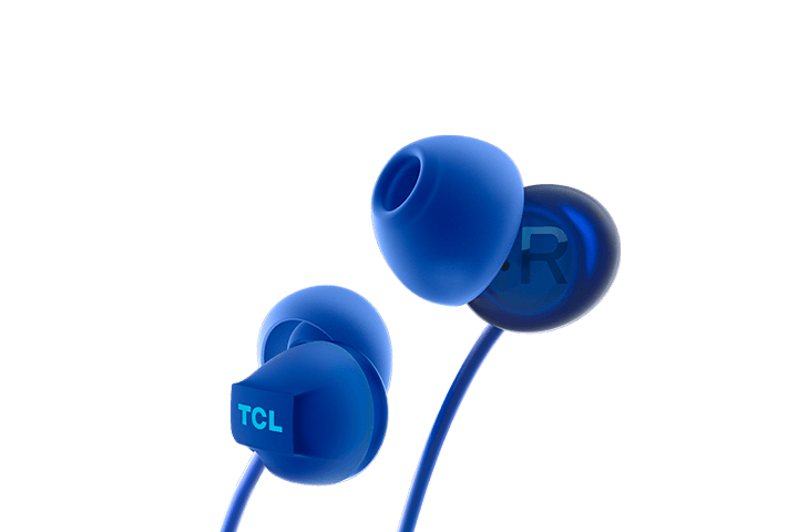 TCL Ocean Blue Wireless In-ear Bluetooth Headphones with Mic - SOCL300BTBL