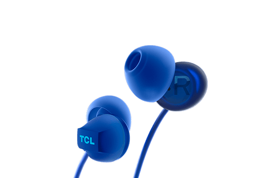 TCL Ocean Blue Wireless In-ear Bluetooth Headphones with Mic - SOCL300BTBL