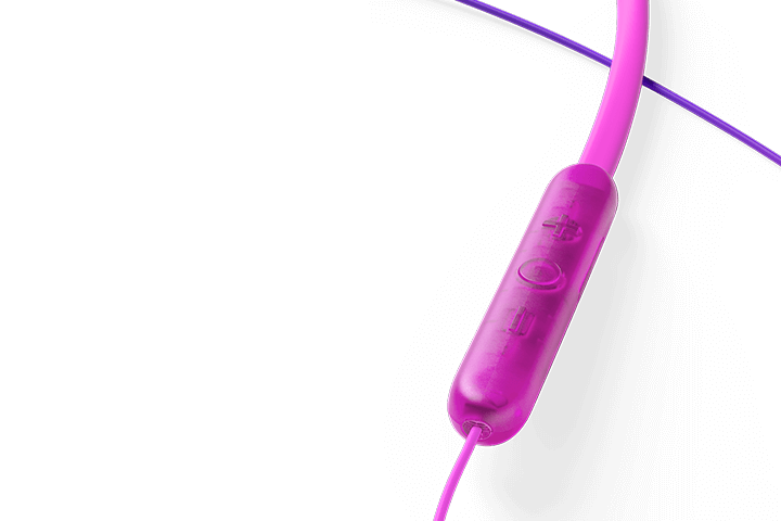 TCL Sunrise Purple Wireless In-ear Bluetooth Headphones with Mic - SOCL300BTPP