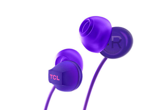 TCL Sunrise Purple Wireless In-ear Bluetooth Headphones with Mic - SOCL300BTPP
