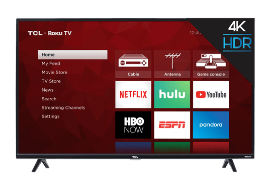 TCL 43" Class 4-Series 4K UHD HDR Roku Smart TV - 43S425