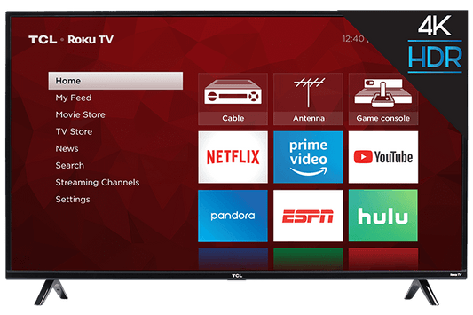 TCL 50” Class 4-Series 4K UHD HDR Roku Smart TV - 50S425