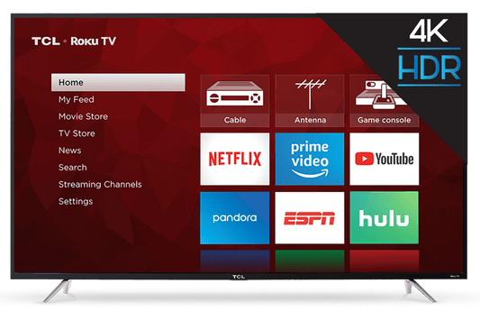 TCL 55" Class 4-Series 4K UHD HDR Roku Smart TV - 55S403