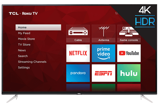 TCL 65" Class 4-Series 4K UHD HDR Roku Smart TV - 65S423
