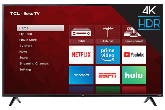 TCL 65" Class 4-Series 4K UHD HDR Roku Smart TV - 65S425