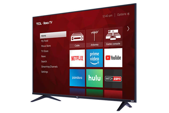 TCL 49" Class 5-Series 4K UHD Dolby Vision HDR Roku Smart TV - 49S517