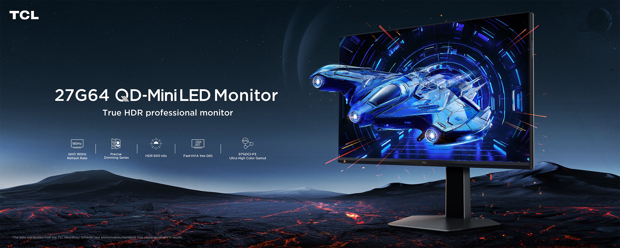TCL 25G64 QD-Mini LED Monitor | TCL USA – TCL North America
