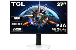 TCL 27" P3A Series QD-Mini LED QHD 260Hz HDR Gaming Monitor – 27P3A