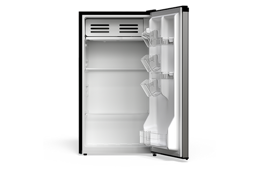 TCL 3.1 Cu.Ft Two Door Mini Refrigerator Silver - TRM31D4AV