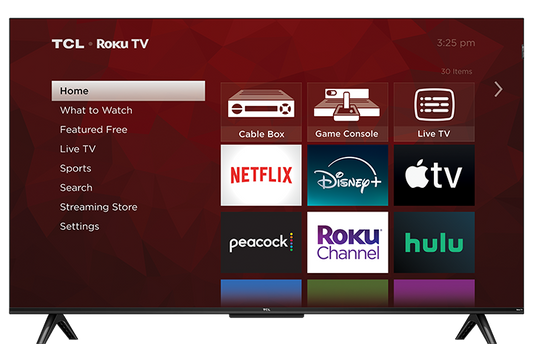 TCL 43" Q Class 4K UHD HDR QLED Smart TV with Roku TV - 43Q51BR