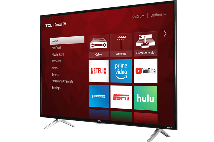 TCL 43" Class 4-Series 4K UHD HDR Roku Smart TV - 43S405