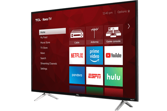 TCL 43" Class 4-Series 4K UHD HDR Roku Smart TV - 43S405