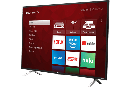 TCL 49” Class 4-Series 4K UHD HDR Roku Smart TV - 49S405