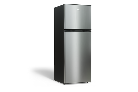 TCL 4.7 Cu.Ft Two Door Mini Refrigerator Silver - TRM47D5AV