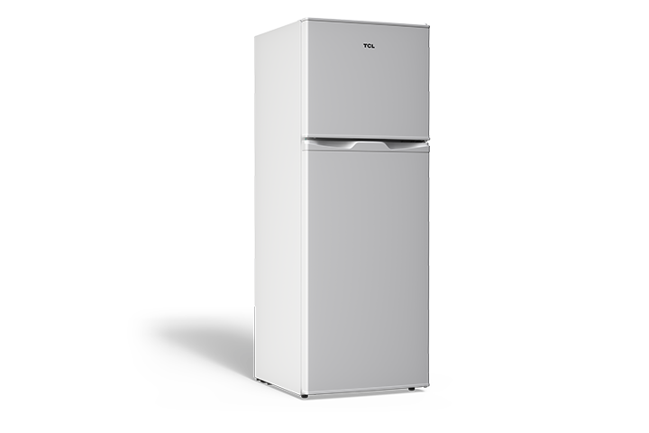 TCL 4.7 Cu.Ft Two Door Mini Refrigerator White - TRM47D5AW