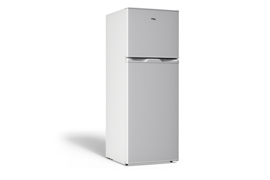 TCL 4.7 Cu.Ft Two Door Mini Refrigerator White - TRM47D5AW