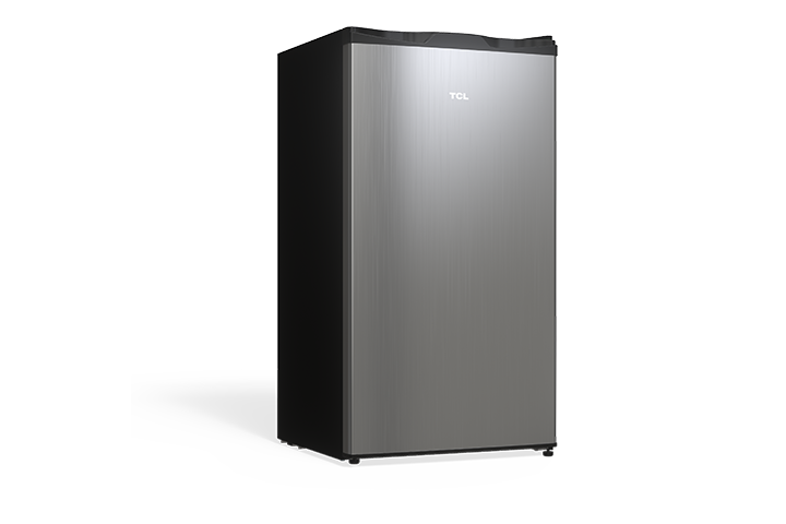 TCL 3.1 Cu.Ft Two Door Mini Refrigerator Silver - TRM31D4AV