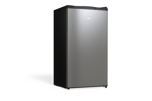 TCL 3.1 Cu.Ft Two Door Mini Refrigerator Silver - TRM31D4AV