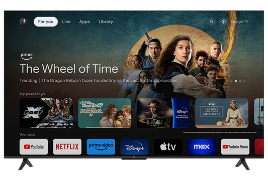 TCL 50" S Class 4K UHD HDR LED Smart TV with Google TV – 50G31