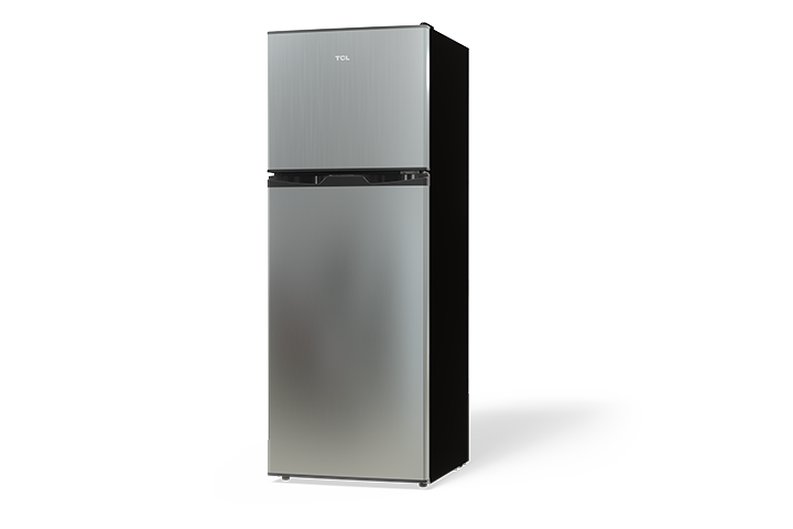 TCL 4.7 Cu.Ft Two Door Mini Refrigerator Silver - TRM47D5AV