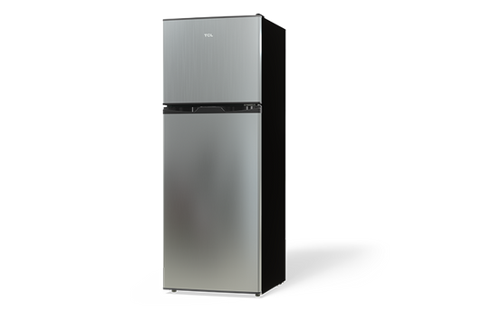 TCL 4.7 Cu.Ft Two Door Mini Refrigerator Silver - TRM47D5AV