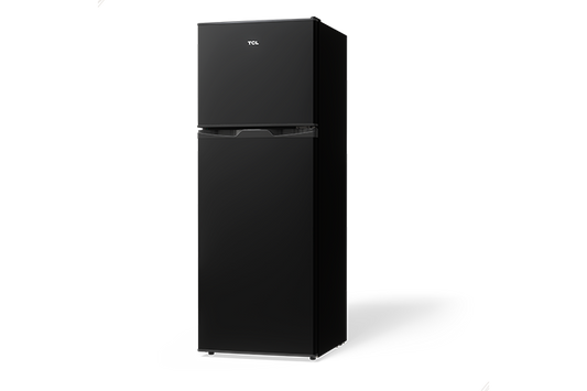 TCL 4.7 Cu.Ft Two Door Mini Refrigerator Black - TRM47D5AB