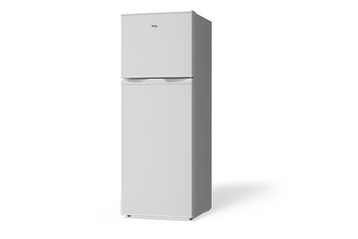 TCL 4.7 Cu.Ft Two Door Mini Refrigerator White - TRM47D5AW