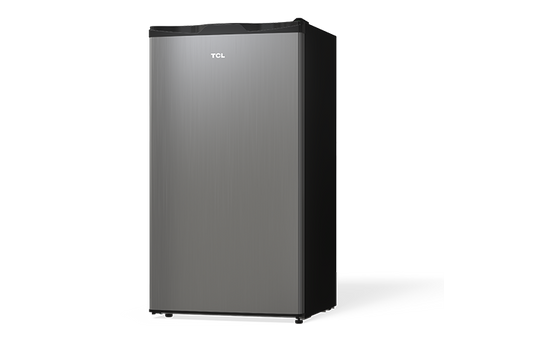 TCL 3.1 Cu.Ft Two Door Mini Refrigerator Silver - TRM31D4AV