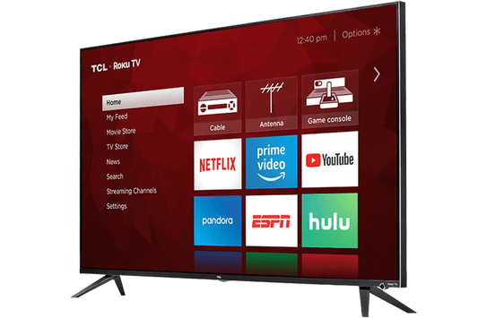 TCL 55" Class 6-Series 4K UHD Dolby Vision HDR Roku Smart TV - 55R617