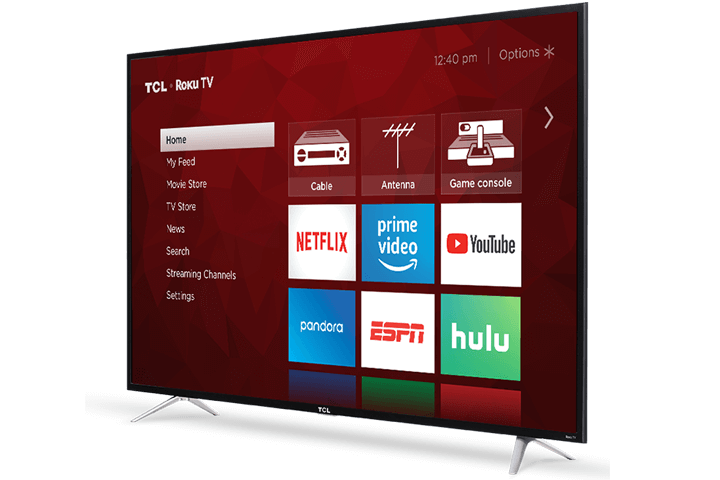 TCL 65" Class 4-Series 4K UHD HDR Roku Smart TV - 65S405