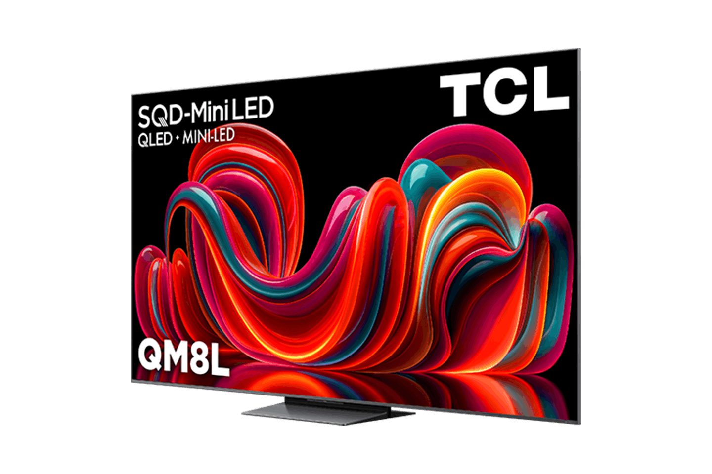 TCL 85" QM8L Series SQD-Mini LED 4K UHD HDR Smart TV with Google TV – 85QM8L