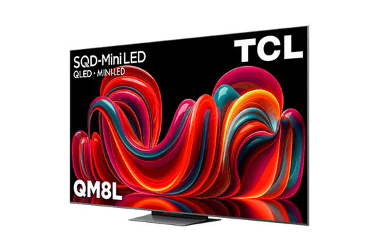 TCL 65" QM8L Series SQD-Mini LED 4K UHD HDR Smart TV with Google TV – 65QM8L