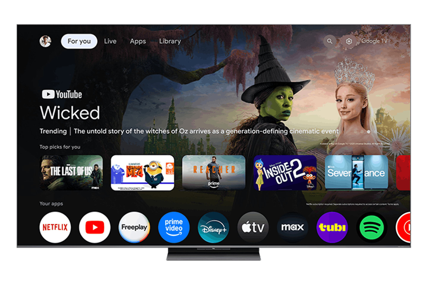 TCL 85" QM8L Series SQD-Mini LED 4K UHD HDR Smart TV with Google TV – 85QM8L