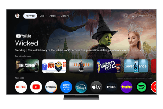 TCL 65" QM8L Series SQD-Mini LED 4K UHD HDR Smart TV with Google TV – 65QM8L