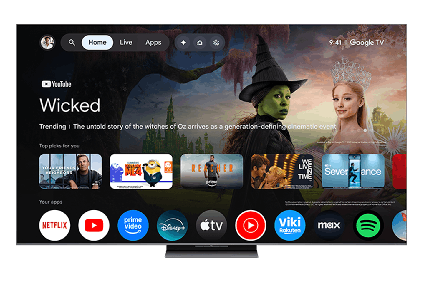 TCL 85" QM8L Series SQD-Mini LED 4K UHD HDR Smart TV with Google TV – 85QM8L