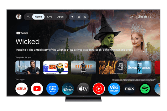 TCL 65" QM8L Series SQD-Mini LED 4K UHD HDR Smart TV with Google TV – 65QM8L