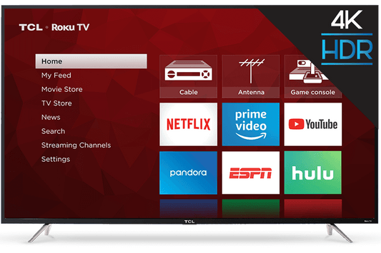 TCL 65" Class 4-Series 4K UHD HDR Roku Smart TV - 65S405
