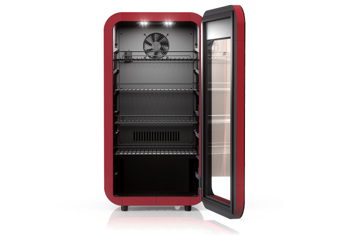 TCL 17.7 Inch 94 Cans Tech-Inspired Showcase Beverage Cooler - BC94L2R