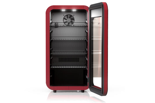 TCL 17.7 Inch 94 Cans Tech-Inspired Showcase Beverage Cooler - BC94L2R