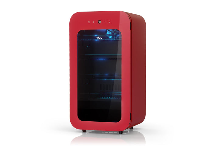 TCL 17.7 Inch 94 Cans Tech-Inspired Showcase Beverage Cooler