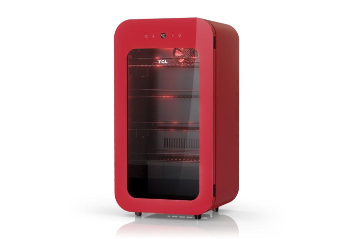 TCL 17.7 Inch 94 Cans Tech-Inspired Showcase Beverage Cooler - BC94L2R