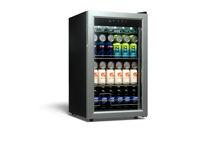 TCL 102 Cans Beverage Cooler - TRV102FAS