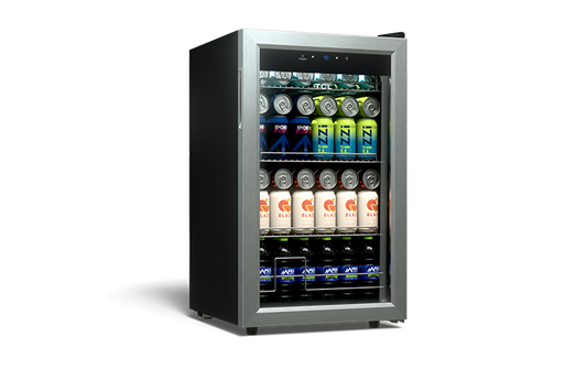 TCL 102 Cans Beverage Cooler - TRV102FAS