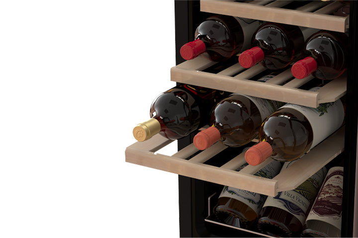 TCL 18 Bottles Single Temperature Zone Free Standing Wine Cooler - WC18L1S