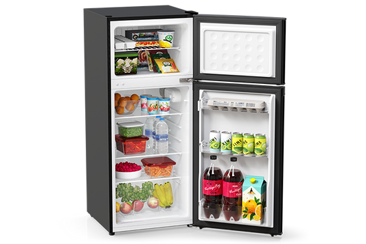 TCL 4.5 Cu.Ft. Two Door Refrigerator - Black