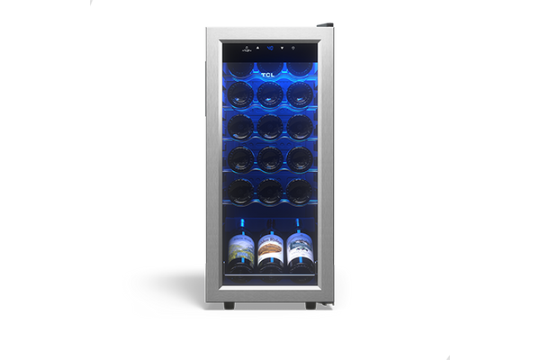 TCL 18 Bottles Single Temperature Zone Free Standing Wine Cooler