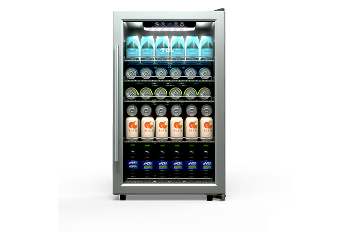 TCL 132 Cans Beverage Cooler - TRV132FAS