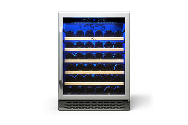TCL 52 Bottles Single Temperature Zone Free Standing Wine Cooler