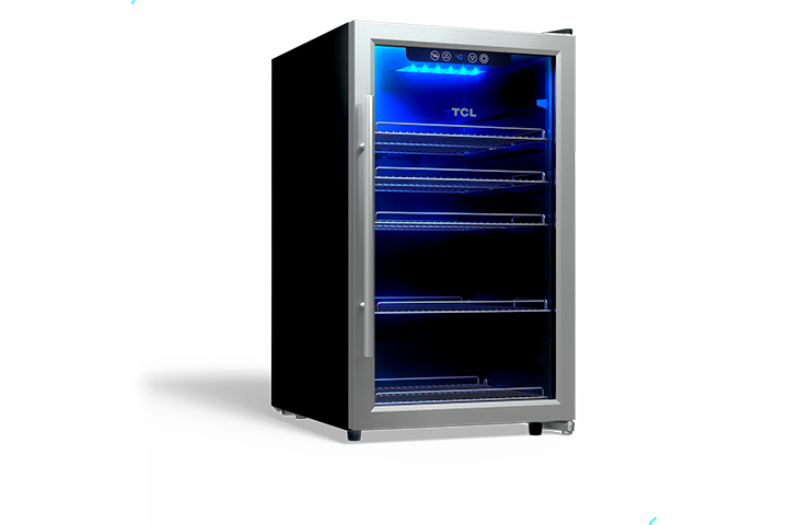 TCL 132 Cans Beverage Cooler - TRV132FAS