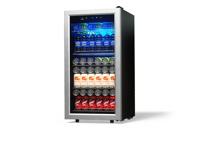 TCL 121 Cans Beverage Cooler - TRV121FAS